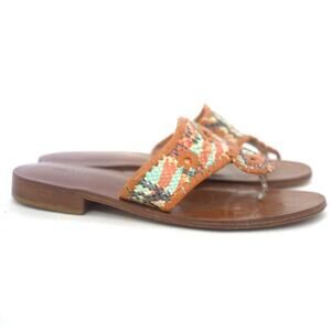 Jack Rogers Jacks Flat Summer Sandals Flats Womens 7